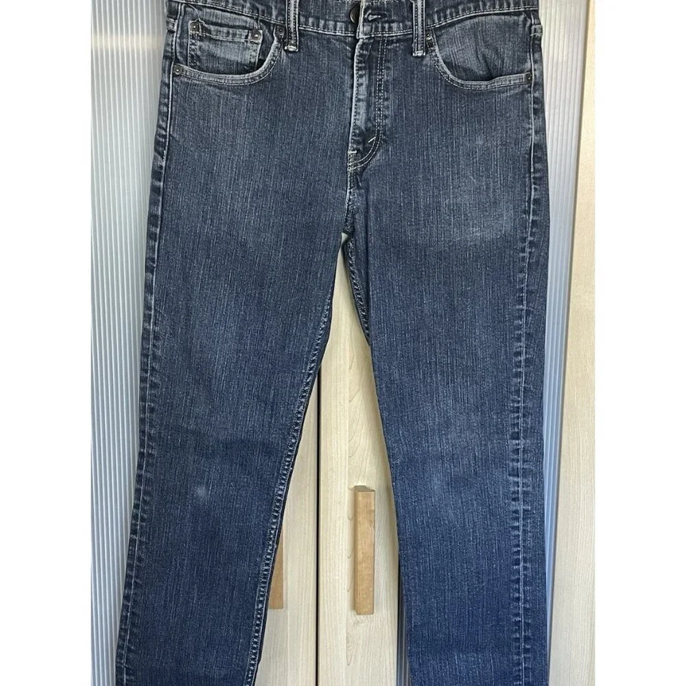 Levi's 511‎  Mens Jeans 32 X 30 Blue Denim Slim Casual Western Streetwear